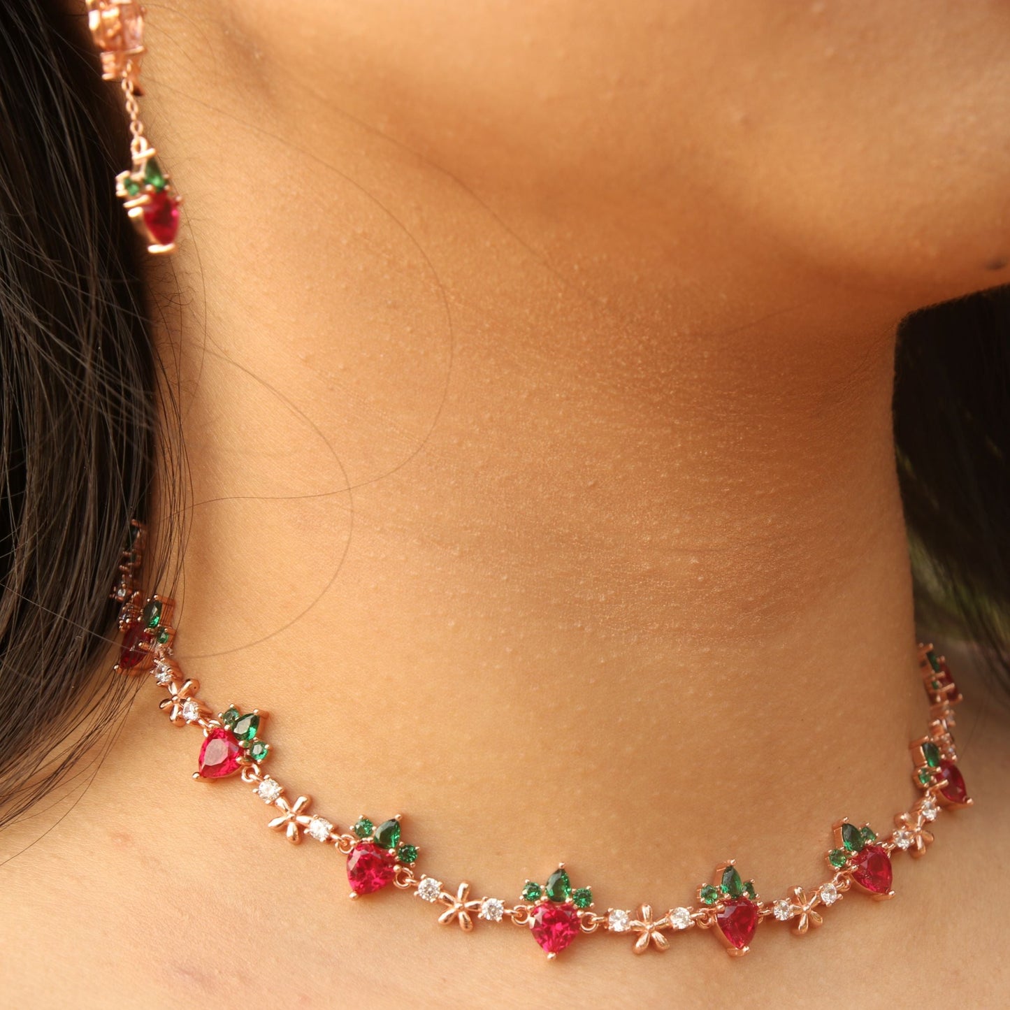 PRE-ORDER: Sweet Strawberry Choker