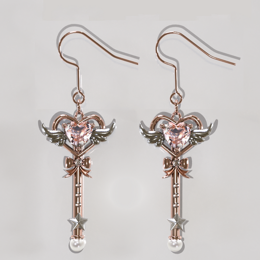 PREORDER: Angelic Love Wand Earrings