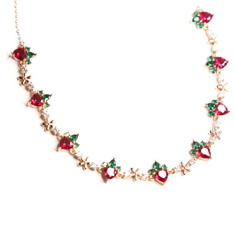 PRE-ORDER: Sweet Strawberry Choker