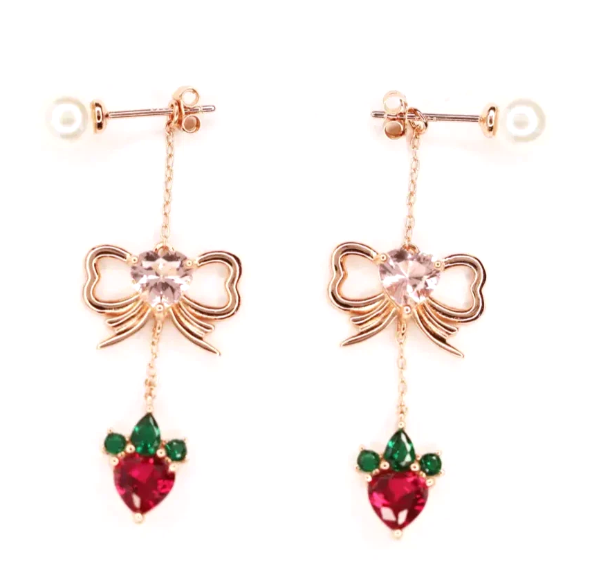 PRE-ORDER: Sweet Strawberry Earrings