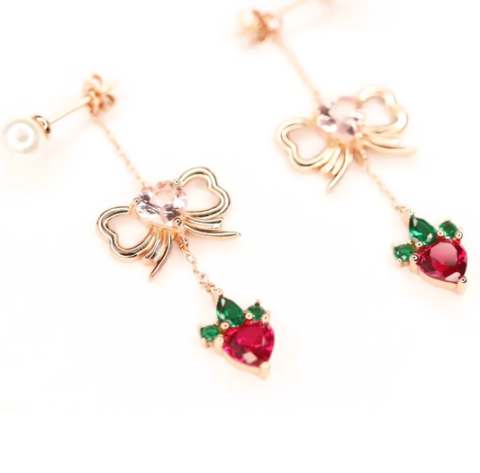 PRE-ORDER: Sweet Strawberry Earrings
