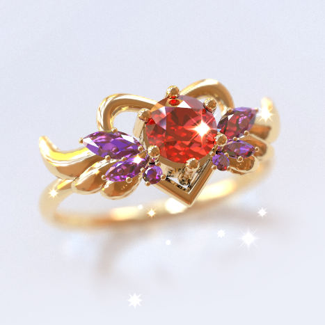 PREORDER: Scout Princess Mars Ring