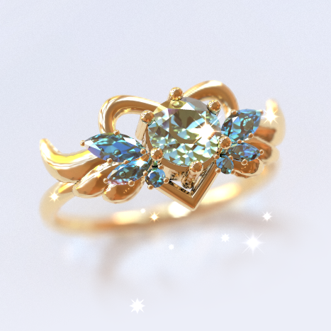 PREORDER: Scout Princess Mercury Ring