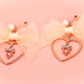 PREORDER: Strawberry Bow Earrings
