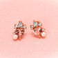 Strawberry Pearl Studs - Earrings - 2